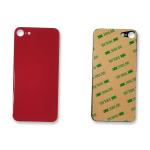 BATTERY BACK COVER REAR GLASS FOR IPHONE 8 RED (BIG HOLE) COMPATIBLE