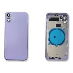BATTERY BACK COVER REAR FOR IPHONE 11 VIOLET WITH FRAME COMPATIBLE