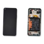 ECRAN LCD POUR HUAWEI P40 LITE 5G VERT AVEC CHASSIS + BATTERIE 02353SUP
