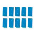 ADHESIVE ECRAN LCD POUR IPHONE 8 - SE 2020 NOIR LOT 10 PIECES