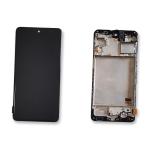 DISPLAY LCD FOR SAMSUNG M317F M31S 2020  BLACK WITH FRAME GH82-23774A GH82-24114A