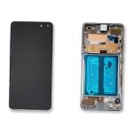 PANTALLA LCD PARA SAMSUNG G977B S10 5G SILVER / CROWN SILVER CON MARCO GH82-20442A