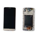 DISPLAY LCD FOR LG D855 G3 GOLD WITH FRAME COMPATIBLE