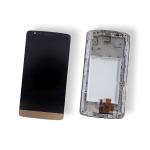 BILDSCHIRM LCD FUR LG D690N G3 STYLUS GOLD MIT RAHMEN KOMPATIBEL