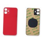 BATTERY BACK COVER REAR GLASS FOR IPHONE 12 MINI RED (BIG HOLE) COMPATIBLE