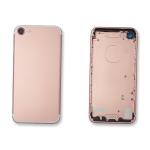 AKKUDECKEL RUCKSEITE BACKCOVER FUR IPHONE 7 GOLD ROSA KOMPATIBEL