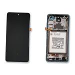 DISPLAY LCD FOR SAMSUNG A725F A72 BLUE WITH BATTERY GH82-25542B GH82-25541B