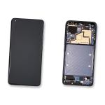 DISPLAY LCD FOR XIAOMI MI 11 BLACK WITH FRAME 56000800K200