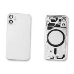 BATTERY BACK COVER REAR FOR IPHONE 12 MINI WHITE WITH FRAME COMPATIBLE