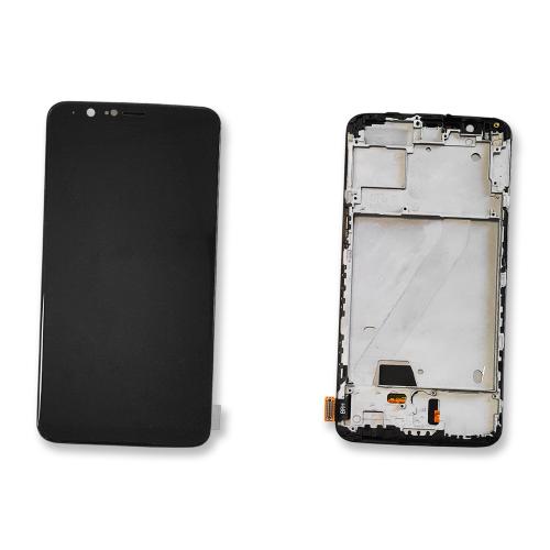 DISPLAY LCD FOR ONEPLUS 5T BLACK (TFT) WITH FRAME