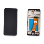 BILDSCHIRM LCD FUR SAMSUNG A025F A025G A02S SCHWARZ MIT RAHMEN GH81-20118A (NO EU) SERVICE PACK