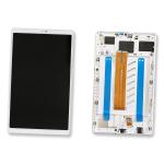 DISPLAY LCD PER SAMSUNG T225 TAB A7 LITE SILVER CON FRAME GH81-20633A GH81-26030A