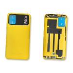 BACK COVER PER XIAOMI POCO M3 GIALLO 55050000QL9X