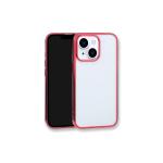 COVER ULTRATHIN PER IPHONE 13  MINI TRASPARENTE ROSSO