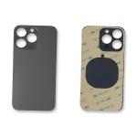 AKKUDECKEL RUCKSEITE BACKCOVER GLAS FUR IPHONE 13 PRO GRAFITE SCHWARZ (BIG HOLE) KOMPATIBEL