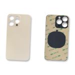BATTERY BACK COVER REAR GLASS FOR IPHONE 13 PRO GOLD (BIG HOLE) COMPATIBLE