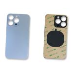 AKKUDECKEL RUCKSEITE BACKCOVER GLAS FUR IPHONE 13 PRO BLAU SIERRA (BIG HOLE) KOMPATIBEL