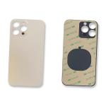 BATTERY BACK COVER REAR GLASS FOR IPHONE 13 PRO MAX GOLD (BIG HOLE) COMPATIBLE
