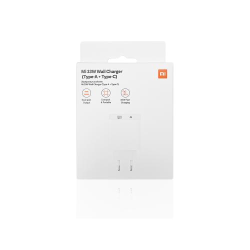 Mi 33W Wall Charger (Type-A + Type-C), Xiaomi España