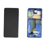 DISPLAY LCD FOR SAMSUNG G985F G986B S20 PLUS AURA BLUE WITH FRAME GH82-22134H GH82-22145H