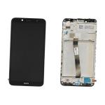 DISPLAY LCD PER XIAOMI REDMI 7A NERO CON CORNICE 560610122000 560610127000