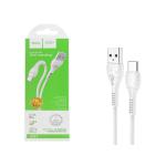 CAVO USB + TYPE-C HOCO X37 BIANCO - BLISTER RETAIL