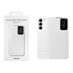 FLIP COVER PER SAMSUNG GALAXY S22+ 5G SMART CLEAR VIEW WHITE EF-ZS906CWEGEE