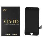 BILDSCHIRM LCD FUR IPHONE 8 - SE 2020 - SE 2022 SCHWARZ (ZY VIVID)