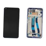 ECRAN LCD POUR XIAOMI 11 LITE 5G NE BLEU AVEC CHASSIS 5600050K9D00