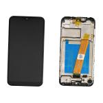 PANTALLA LCD PARA SAMSUNG A015F A01 2019 NEGRO CON MARCO (NON EU) GH81-18597A