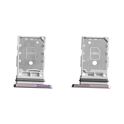 CARRELLO SIM G990B S21 FE VIOLA (DUAL SIM) GH98-46790D 