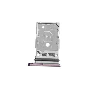 CARRELLO SIM G990B S21 FE VIOLA (DUAL SIM) GH98-46790D 