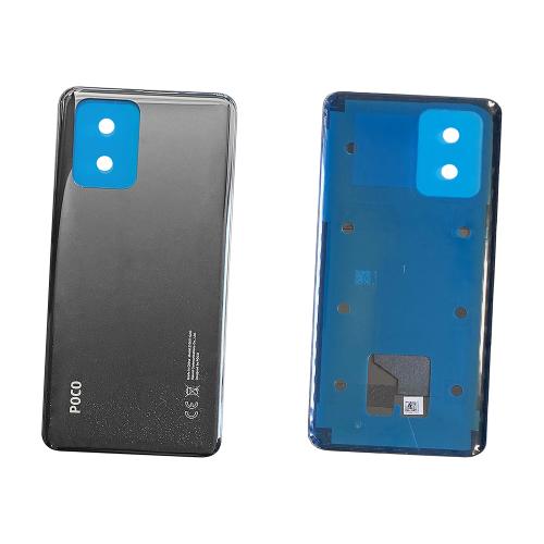 TAPA TRASERA DE BATERIA PARA XIAOMI POCO X3 GT NEGRO 550500015Y6D 