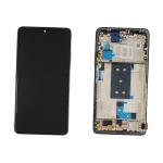 DISPLAY LCD PER XIAOMI MI 11T PRO NERO CON FRAME 5600030K3S00 56000E0K3S00 - SERVICE PACK