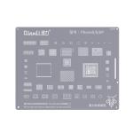 STENCIL PER REBALLING IC CHIP QIANLI QS04 PER IPHONE 8 / 8 PLUS / X