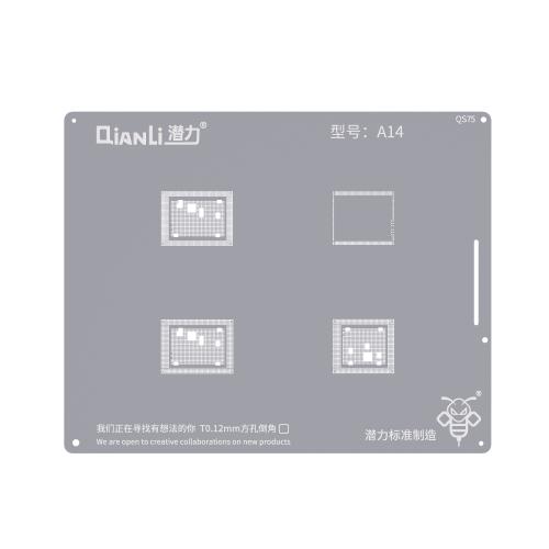 STENCIL PER REBALLING IC CHIP QIANLI QS75