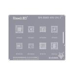 STENCIL PER REBALLING IC CHIP QIANLI QS17 PER CPU MEDIATEK