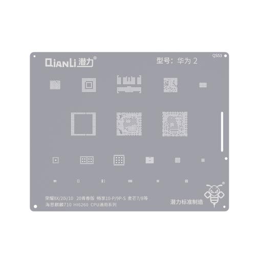 STENCIL PER REBALLING IC CHIP QIANLI QS53
