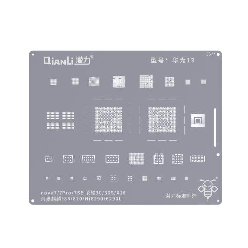 STENCIL PER REBALLING IC CHIP QIANLI QS77