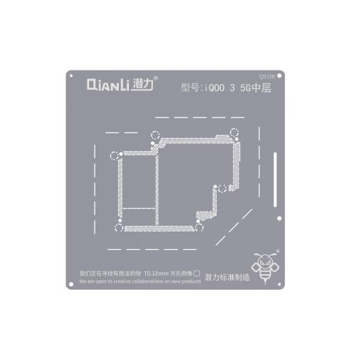STENCIL PER REBALLING IC CHIP QIANLI QS138 PER VIVO IQOO 3 5G