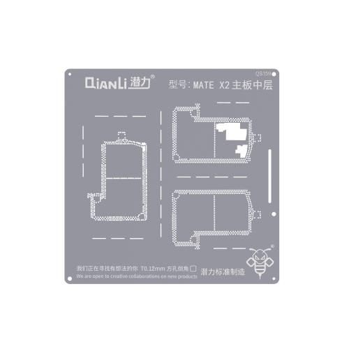 STENCIL PER REBALLING IC CHIP QIANLI QS159 PER HUAWEI MATE X2