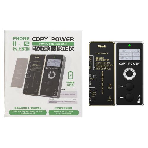 PROGRAMMATORE QIANLI COPY POWER PER BATTERIE IPHONE SERIE 11 / 12