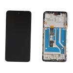 DISPLAY LCD PER MOTOROLA XT2139 MOTO EDGE 20 LITE NERO CON FRAME 5D68C19271 5D68C23405