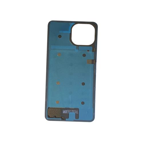 Cover Premium In Pelle Con Vetro Temperato Per Xiaomi Redmi 12 4G/5G - Portafoglio Magnetico Antiurto (Blu)