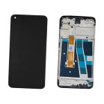 DISPLAY LCD PER OPPO A72 CPH2067 / A92 CPH2059 NERO CON FRAME