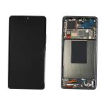 DISPLAY LCD PER XIAOMI 12 PRO 2022 NERO / DARK TARNISH CON FRAME 56000300L200 56000800L200