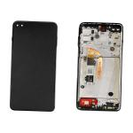 DISPLAY LCD PER MOTOROLA XT2125 MOTO G100 GRIGIO CON FRAME 5D68C18395 5D68C18397