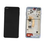 DISPLAY LCD PER MOTOROLA XT2125 MOTO G100 BIANCO CON FRAME 5D68C18073 5D68C18071