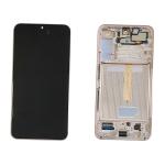DISPLAY LCD PER SAMSUNG S906B S22 PLUS GOLD ROSA / PINK GOLD CON FRAME GH82-27500D GH82-27501D