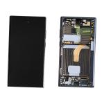 DISPLAY LCD PER SAMSUNG S908B S22 ULTRA NERO CON FRAME GH82-27488A GH82-27489A